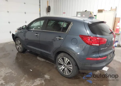 2014 Kia Sportage Ex from USA, damaged, VIN KNDPCCAC5E7648352